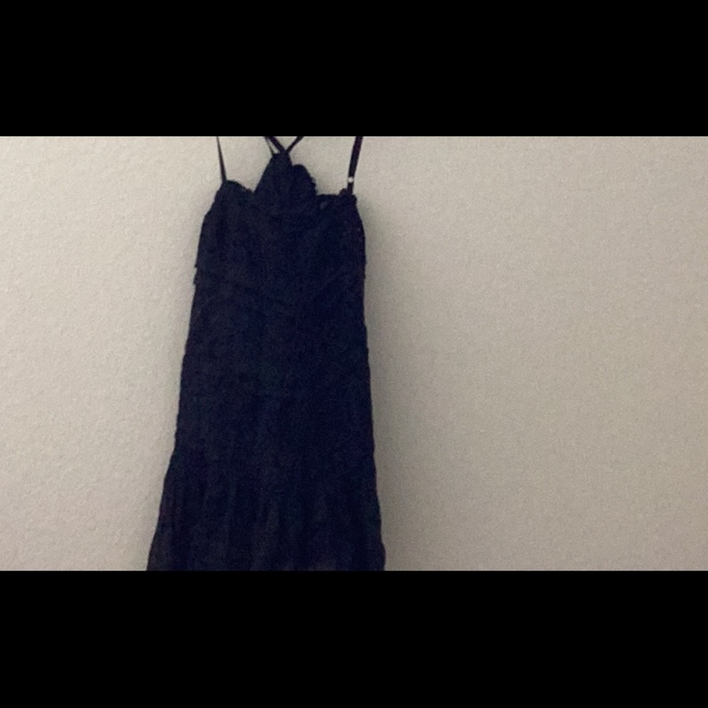 Free People Black Mini Dress new without tag